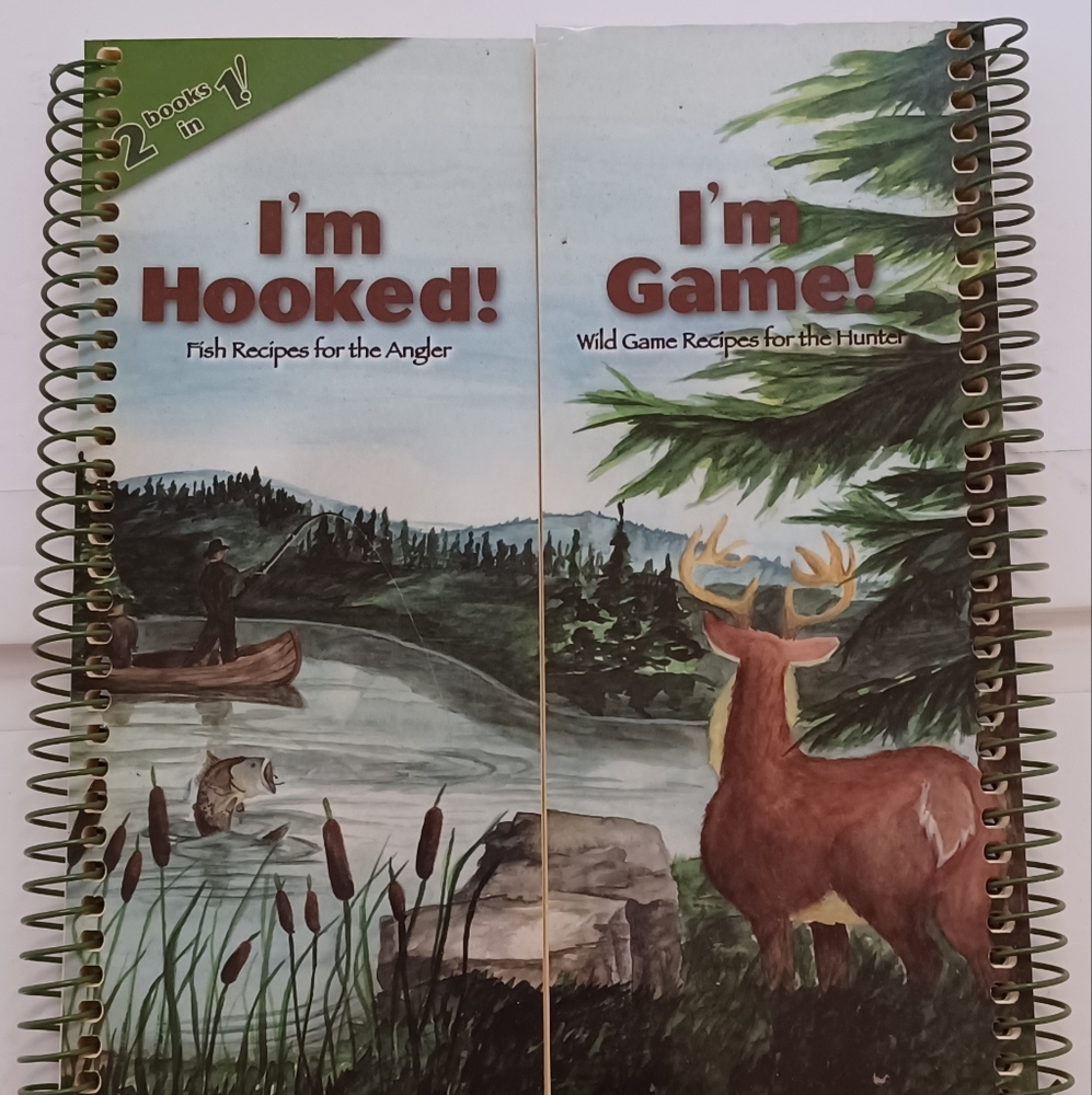 COOKBOOK FISH AND GAME RECIPES  2 in 1 USA
